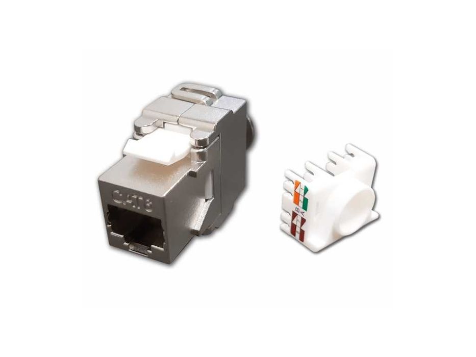 Moduł Keystone RJ45 (8P8C) Cat.6 STP Ekranowany Beznarzędziowy Digitus