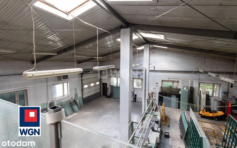 Hala produkcyjna|własne ujęcie wody|nowoczesny dom