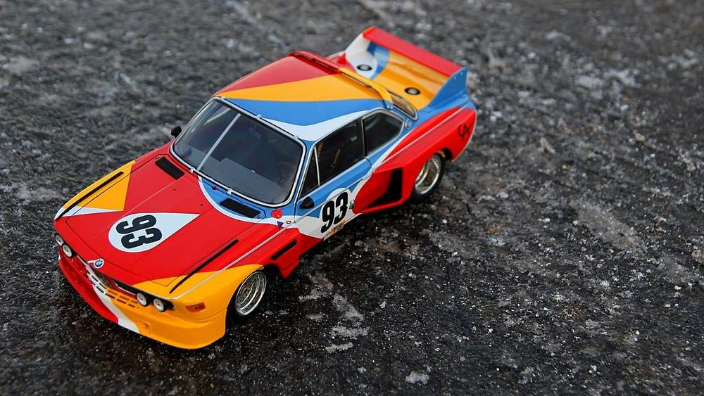 BMW 3.0 CSL Art Car #93 Le Mans 1975 - Minichamps