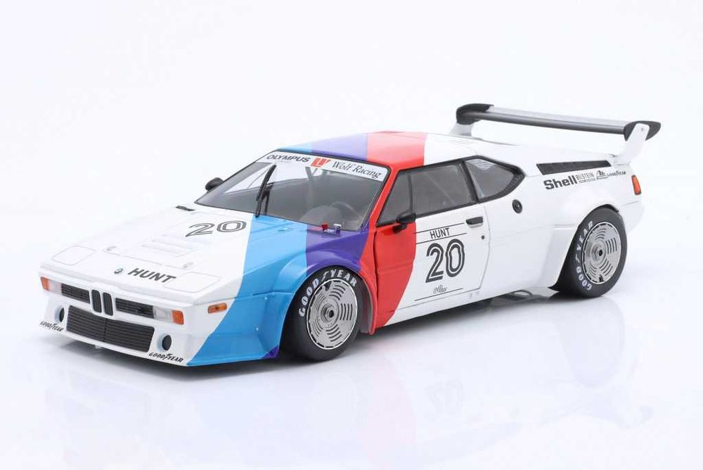 Model 1:18 Werk83 BMW M1 Procar #20 Donington Park 1979 James Hunt