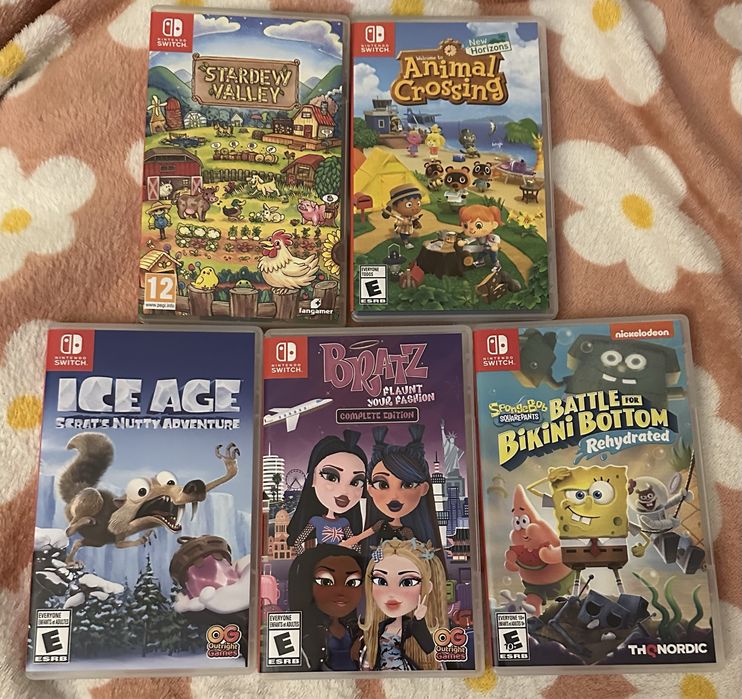 Gry na nintendo switch