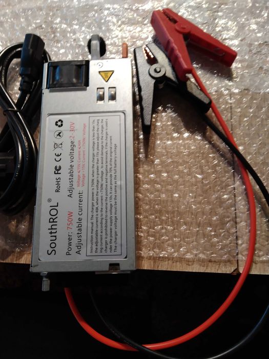 Ładowarka do baterii LiFePo4 0-30v, 0-40A inteligentna z regulacją