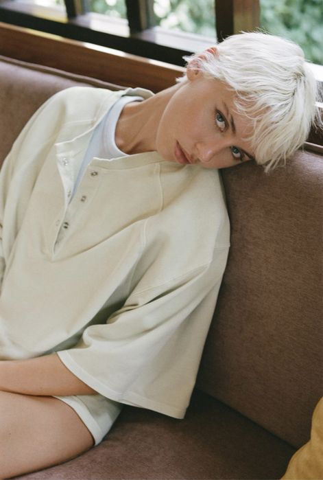Костюм Zara кроп-топ шорты