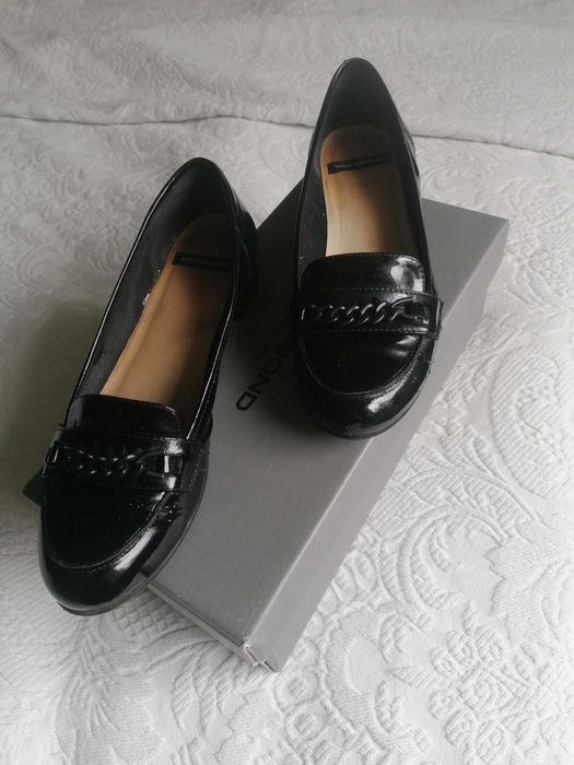 Czarne mokasyny Vagabond 38