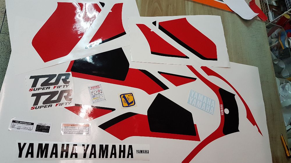 yamaha tzr50 3TU Super Fifty autocolantes