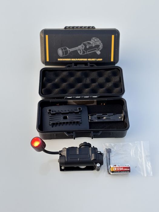 Тактичний нашоломний фонарик Sidewinder