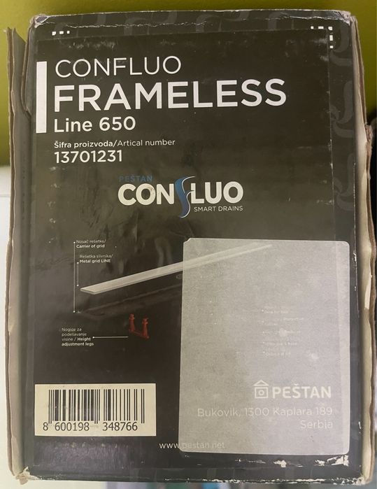 Odplyw liniowy  650 cm