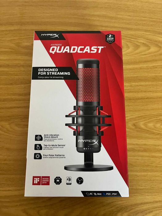 HyperX Quadcast Gaming Microphone64552299692545121