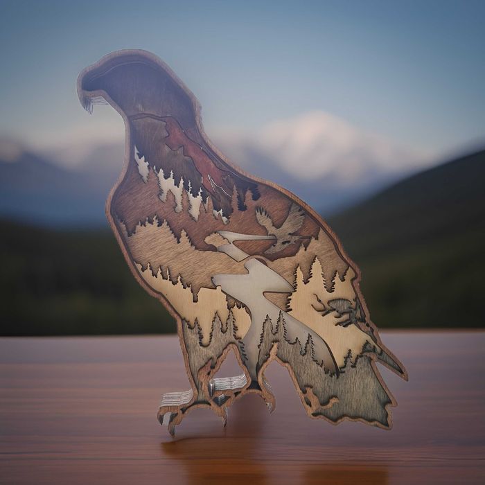 Дерев'яна Статуетка "Орел"