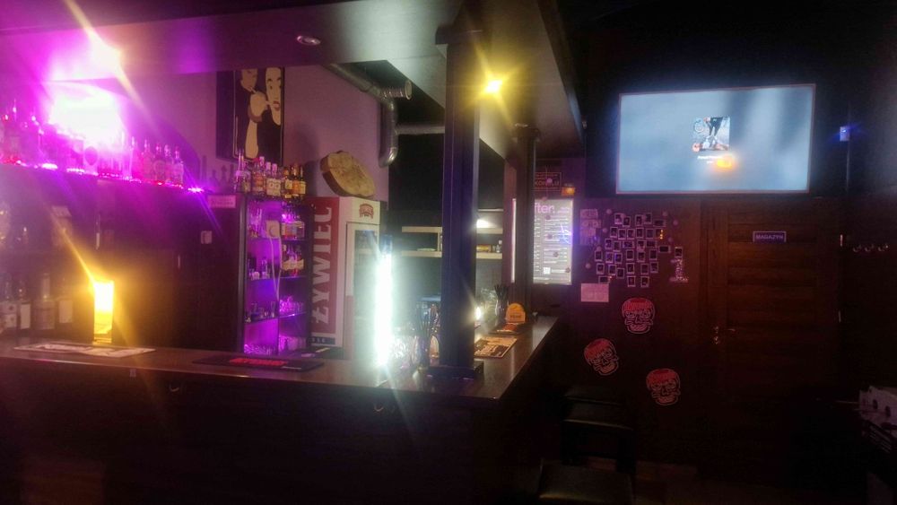 Odstapie bar w centrum miasta