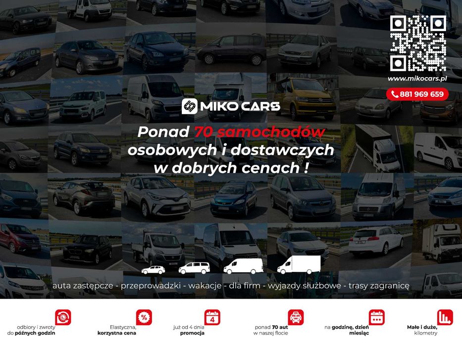 Audi A4 WYPOŻYCZALNIA, WYNAJEM samochodu osobowego i busów