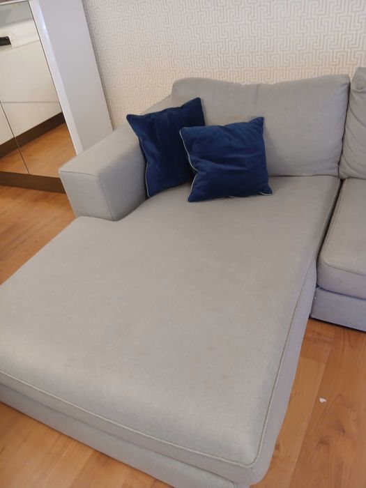 Sofá 4 lugares, com chaise longue