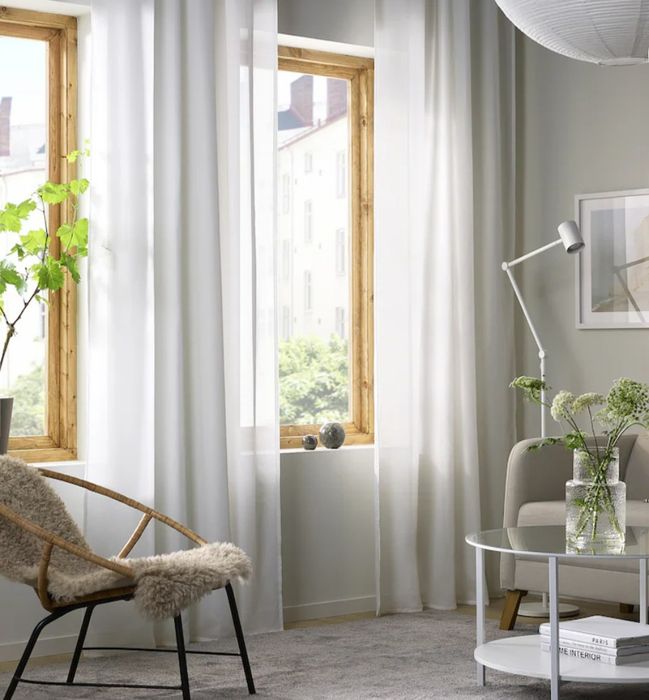 Cortinados HILJA, Branco - IKEA
Cortinados,