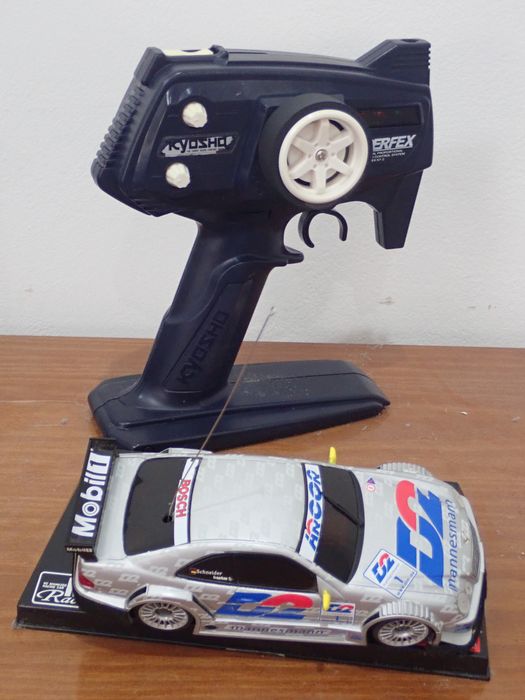 Mini-Z completo Kiosho D2 AMG Mercedes CLK e Punho