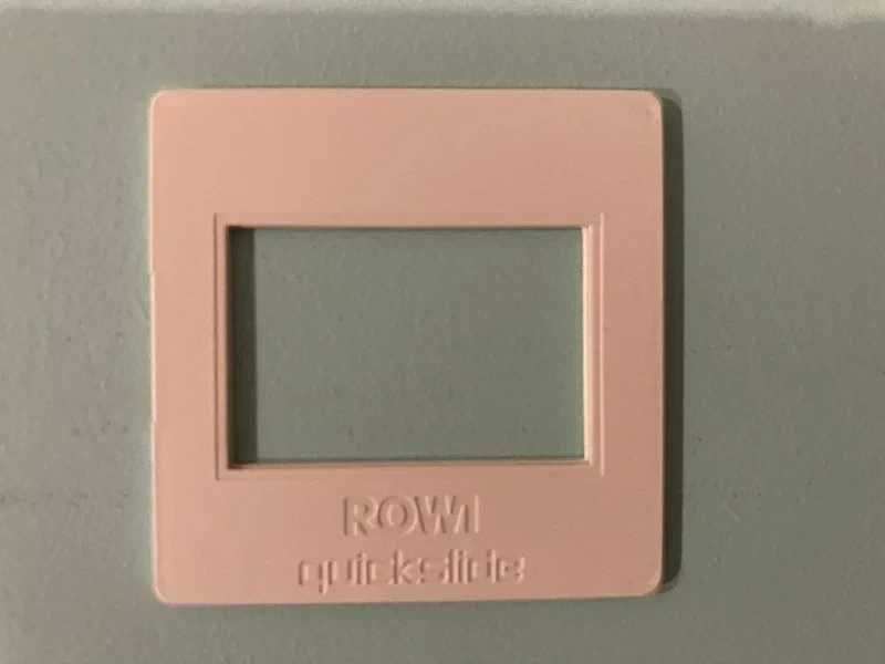 Lote ROWI Quickslide: Aplicador + 236 molduras (novo/ selado)