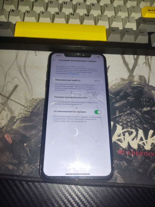 iPhone XS Max 256GB — iCloud чист, Face ID не працює