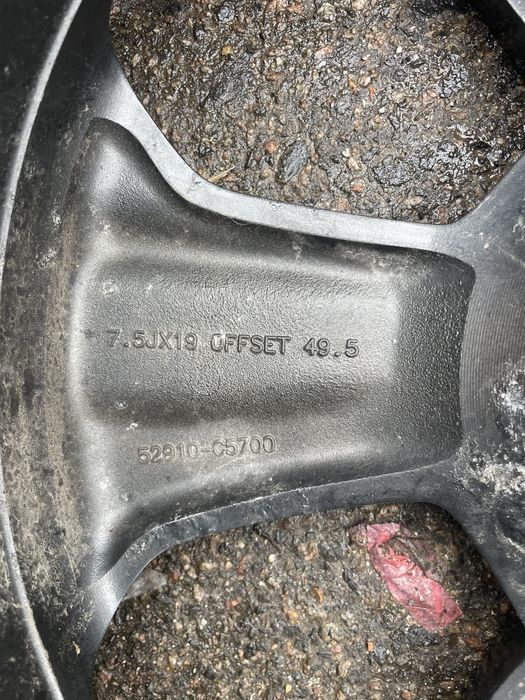 Диск, диски kia 19 радіус 52910c5700