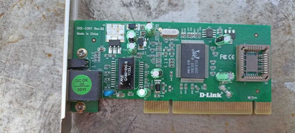 Сетевая карта для пк D-Link DGE-530T Б/У