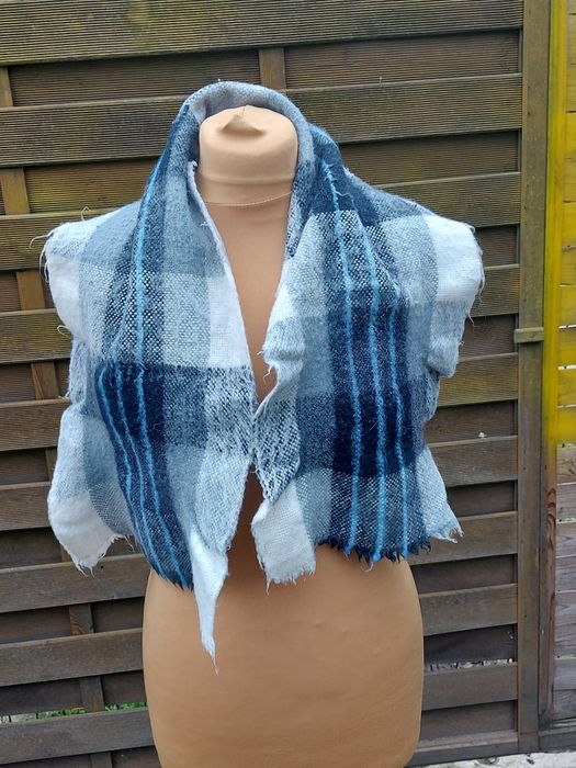 Stary szalik męski z czasów PRL