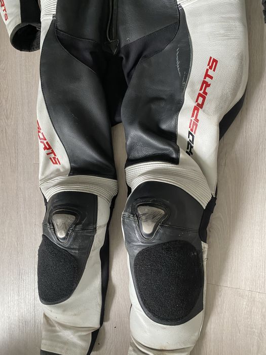 Суцільний шкіряний мотокостюм Hein Gerike