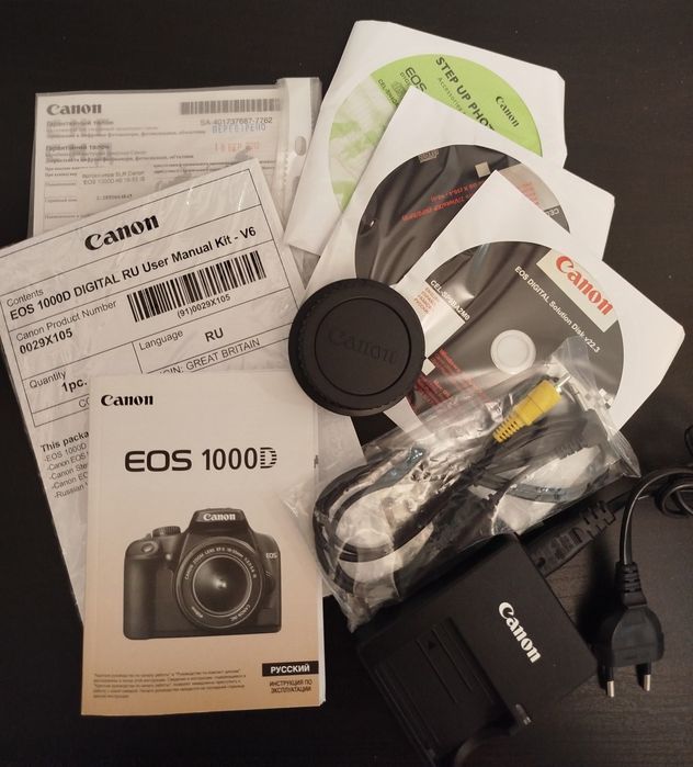 Фотоаппарат Canon 1000d