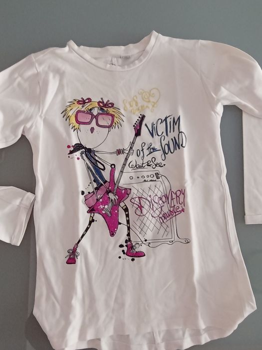 sweatshirt Chicco	- 7 anos	- 122 cm	Como Nova!!!