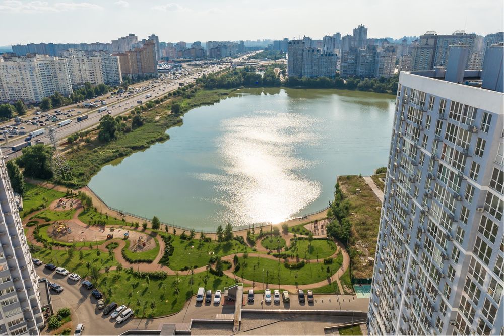 Євро 2-кімнатна квартира люкс в жк Лебединий, м Харківська, Позняки