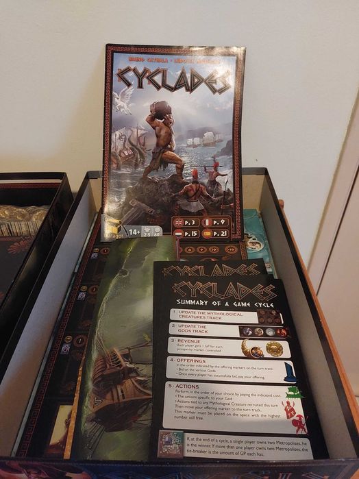 Cyclades (Board Game. Jogo de Tabuleiro)
