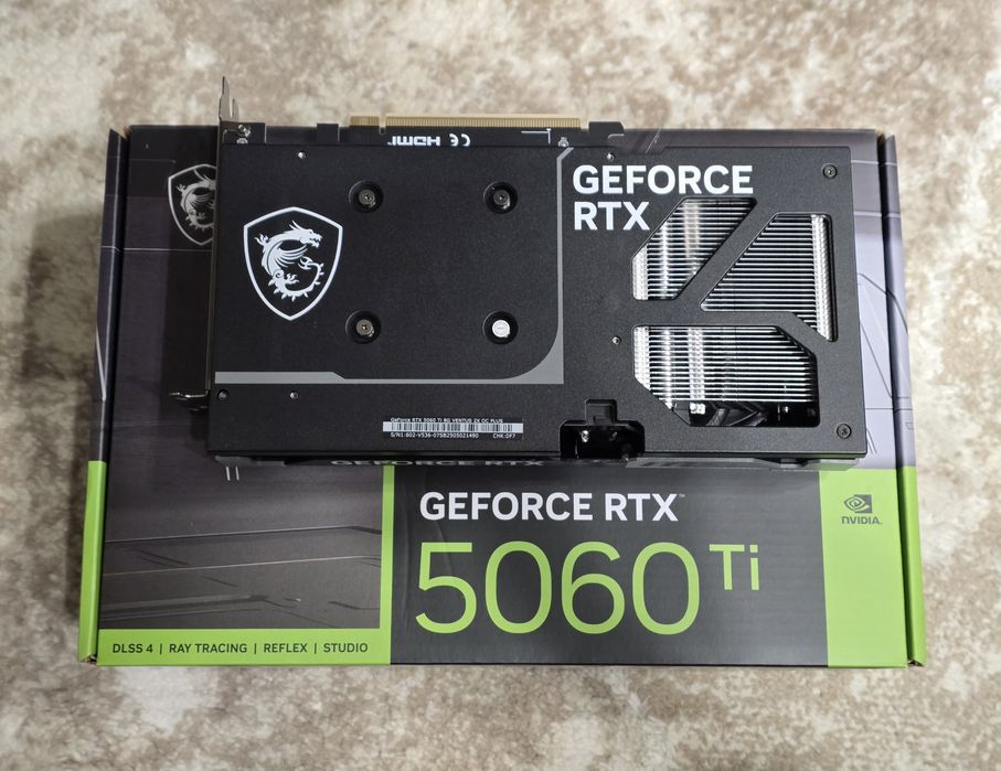 MSI 5060 Ti 8gb (Гарантия, комплект)