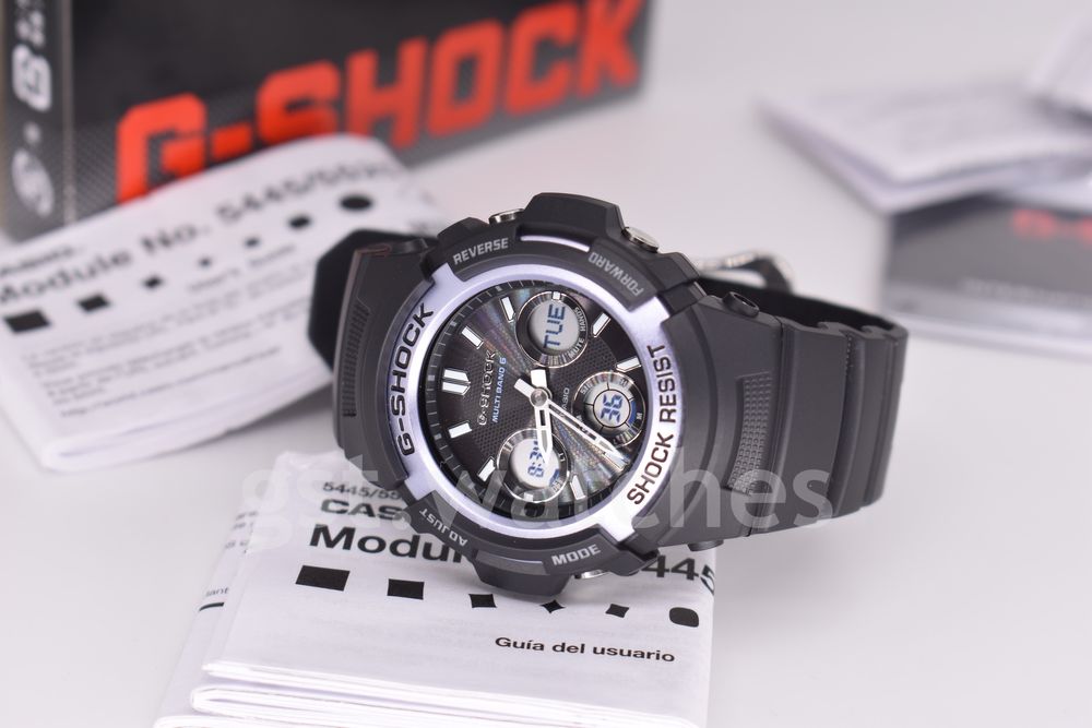 Casio G-Shock AWG-M100FP-1A2 NEW ORIGINAL | Tough Solar | Multiband 6