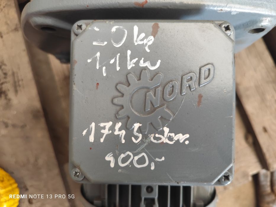 Silnik siłowy Nord  1,1kw 1745 obrotów