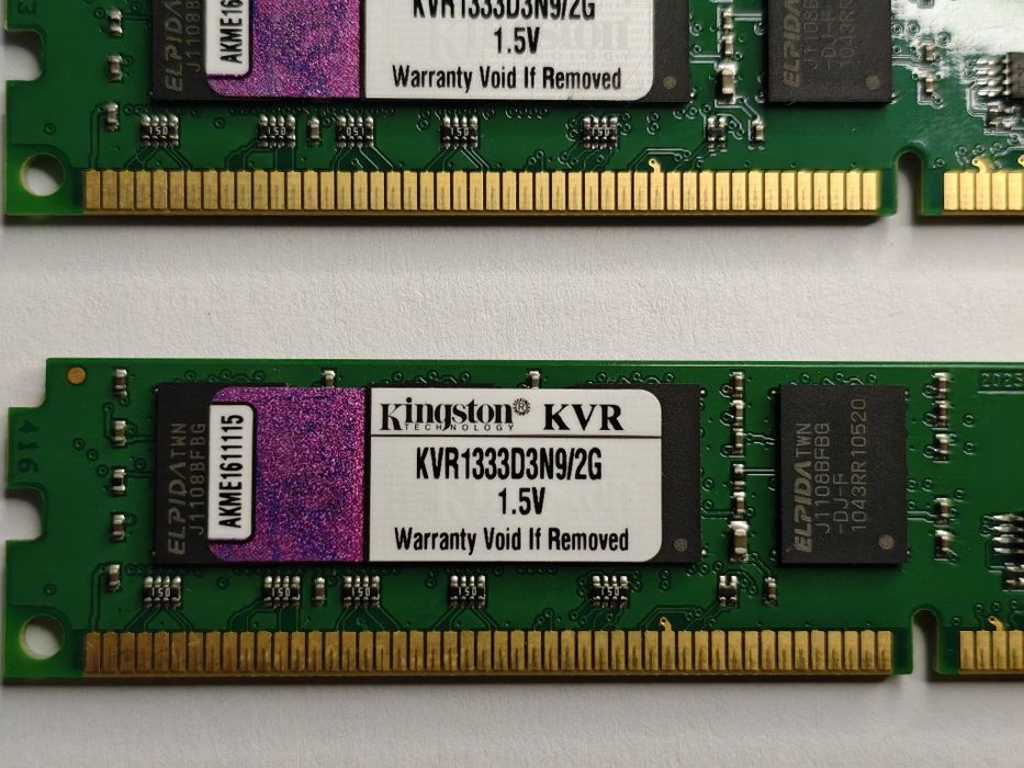 kingston kvr1333d3n9 4g - купити комплектуючі для ПК - Ціна на OLX.ua