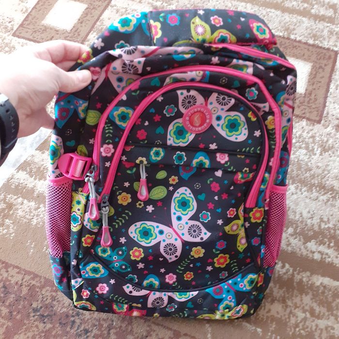 Plecak szkolny w motylki