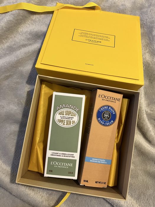 L'Occitane krem + olejek