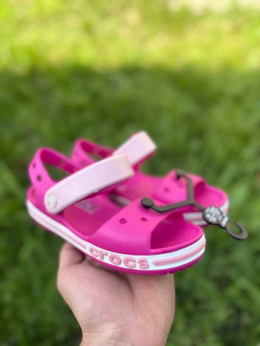 Дитячі босоніжкии крокс Crocs Kids Sandal Candy/Pink розовые босоножки