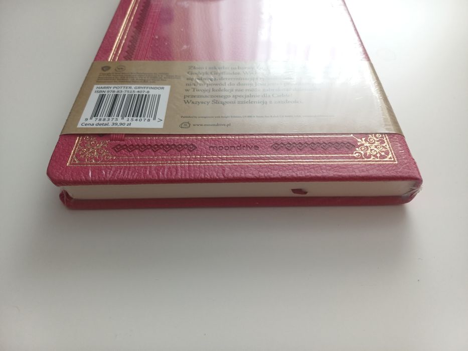 Notes notatnik Harry Potter Gryffindor