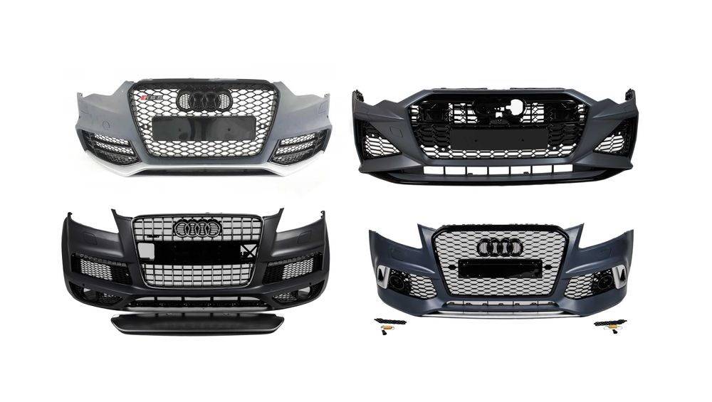 Передній бампер ауді бампер передний audi a3 a6 a4 a5 a7 a8 q3 q5 q7