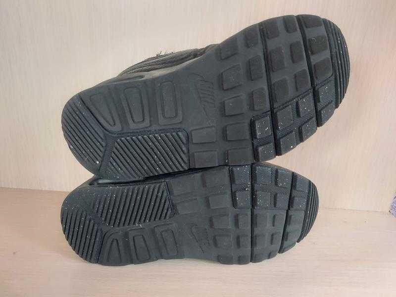 Детские кроссовки кеды nike air max sc ps 'triple black'