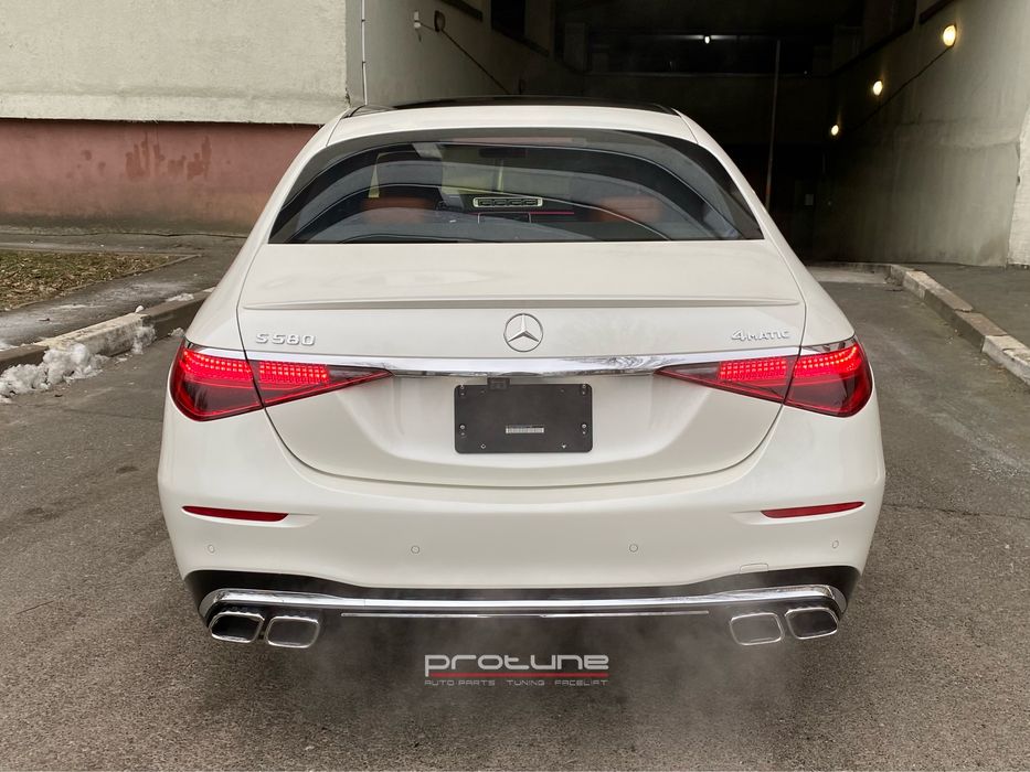 Обвес S63 AMG Mercedes S500 S580 W223 Бампер Решетка Диффузор Насадки