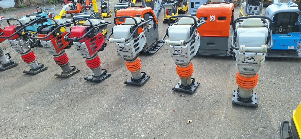 Skoczek,stopa,zageszczarka Mikasa MX70 2018,Wacker,Bomag,brutto