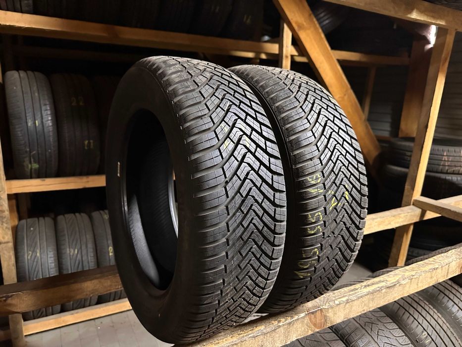 Шини всесезонні 195/55R16 CONTINENTAL AllSeasonContact 2шт 8мм 2021