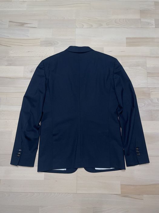 Granatowa wełniana marynarka DSQUARED2 linia Paris rozmiar 52