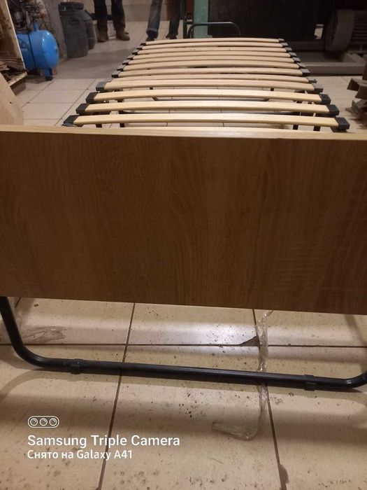 Раскладушка с ортопедическим матрасом