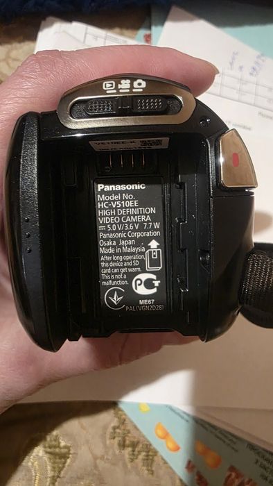 видеокамера panasonic hc-v510
