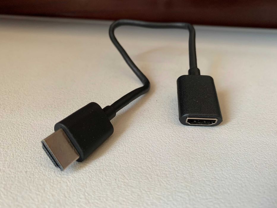 Cabo Adaptador HDMI Macho-Fêmea