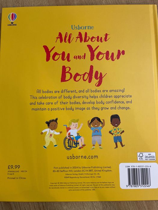 All about you and your body Książka NOWA
