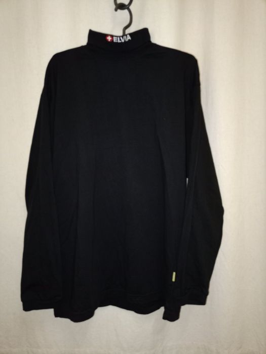 Мужской Черный гольф водолазка швейцарского бренда Switcher L-XL