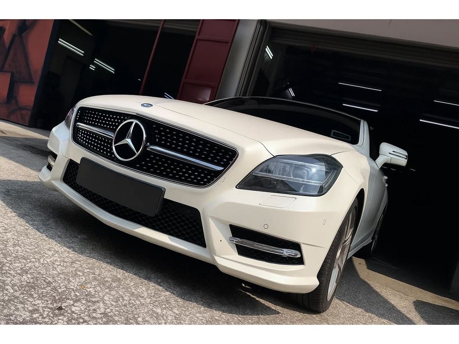 Mercedes CLS C218 Передняя решетка тюнинг AMG GT Maybach Diamond
