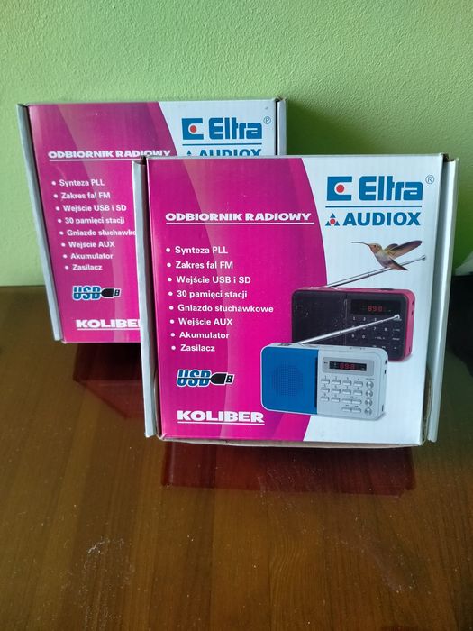 Radio eltra przenośne nowe