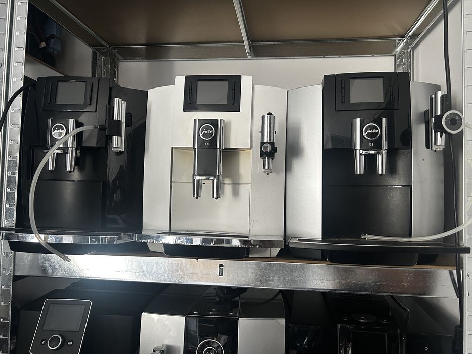Ekspres Jura E8 Platin One Touch ,Aroma +,P.E.P